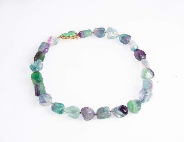 Collana in oro e fluorite  - Asta Fine Jewels and Watches - Associazione Nazionale - Case d'Asta italiane