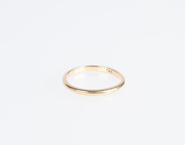 Fede in oro giallo  - Asta Fine Jewels and Watches - Associazione Nazionale - Case d'Asta italiane