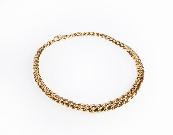 Girocollo a catena in oro  - Asta Fine Jewels and Watches - Associazione Nazionale - Case d'Asta italiane