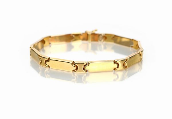 Bracciale in oro giallo  - Asta Fine Jewels and Watches - Associazione Nazionale - Case d'Asta italiane