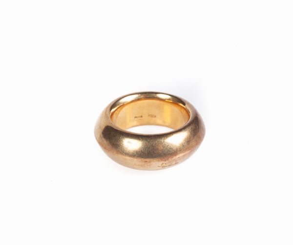Pomellato - anello in oro a fascia  - Asta Fine Jewels and Watches - Associazione Nazionale - Case d'Asta italiane