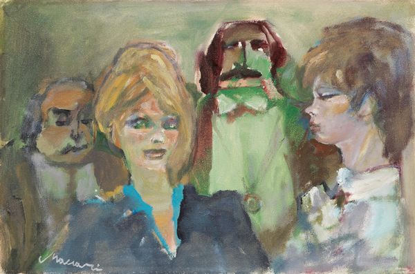 MINO MACCARI : Figure  - Asta Dipinti, Disegni, Sculture e Grafica - Associazione Nazionale - Case d'Asta italiane