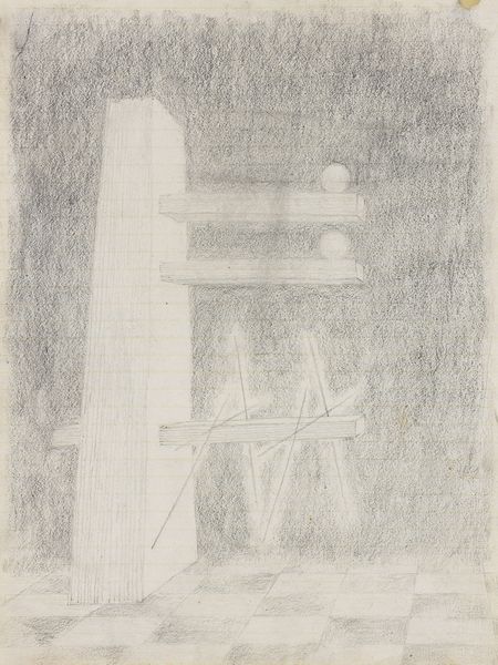 FAUSTO MELOTTI : Senza titolo  - Asta Dipinti, Disegni, Sculture e Grafica - Associazione Nazionale - Case d'Asta italiane