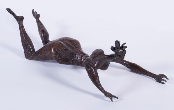 Luciano Minguzzi : Nuotatrice  - Asta Dipinti, Disegni, Sculture e Grafica - Associazione Nazionale - Case d'Asta italiane