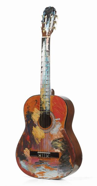 Giuseppe Chiari : Chitarra  - Asta Dipinti, Disegni, Sculture e Grafica - Associazione Nazionale - Case d'Asta italiane