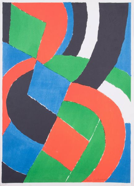 Sonia Delaunay : Senza titolo  - Asta Dipinti, Disegni, Sculture e Grafica - Associazione Nazionale - Case d'Asta italiane