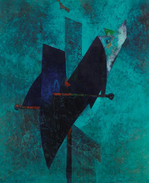 GIANNI DOVA : Figura sul trespolo  - Asta Dipinti, Disegni, Sculture e Grafica - Associazione Nazionale - Case d'Asta italiane