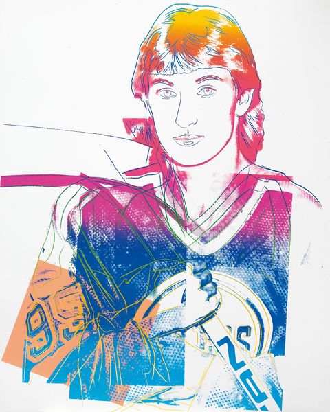 Andy Warhol : Wayne Gretsky #99  - Asta Dipinti, Disegni, Sculture e Grafica - Associazione Nazionale - Case d'Asta italiane