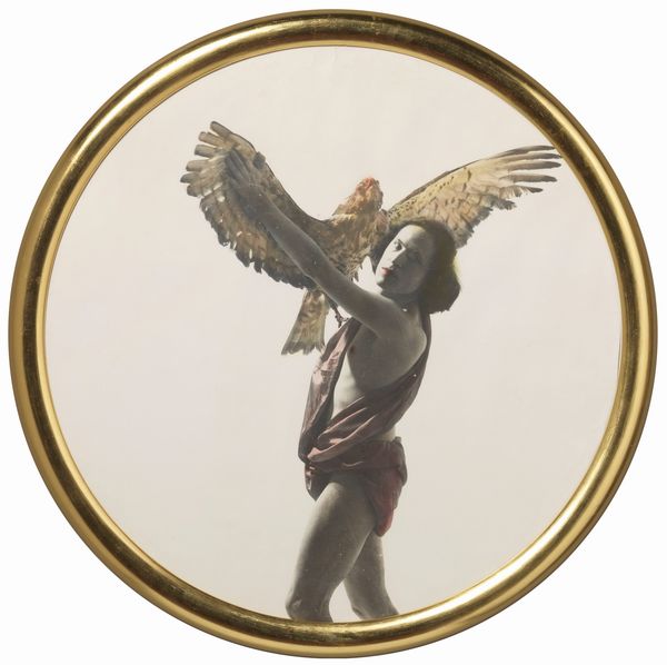 Luigi Ontani : Ratto di Ganimede  - Asta Dipinti, Disegni, Sculture e Grafica - Associazione Nazionale - Case d'Asta italiane