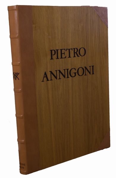 Pietro Annigoni : Libro Pietro Annigoni a cura di Ugo Bellocchi con litografia  - Asta Dipinti, Disegni, Sculture e Grafica - Associazione Nazionale - Case d'Asta italiane