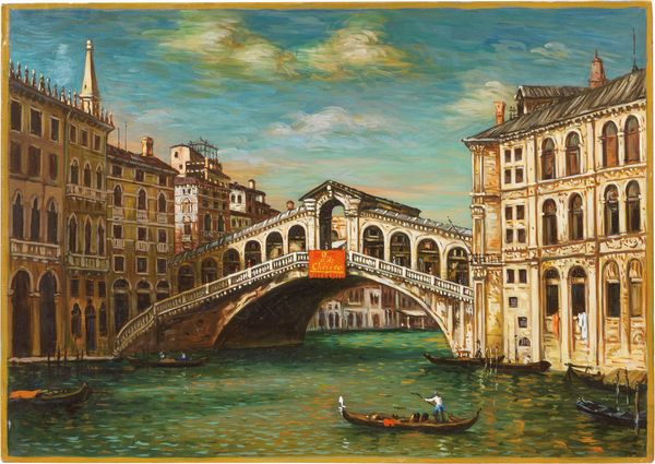 Giorgio de Chirico : Venezia - Ponte di Rialto  - Asta Dipinti, Disegni, Sculture e Grafica - Associazione Nazionale - Case d'Asta italiane