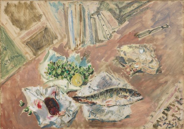 Filippo de Pisis : Natura morta sul parquet  - Asta Dipinti, Disegni, Sculture e Grafica - Associazione Nazionale - Case d'Asta italiane