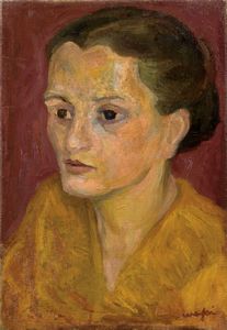 Mario Mafai - Ritratto di donna