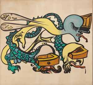 Salvador Dalí - Puzzle of Life (Idra a tre teste)