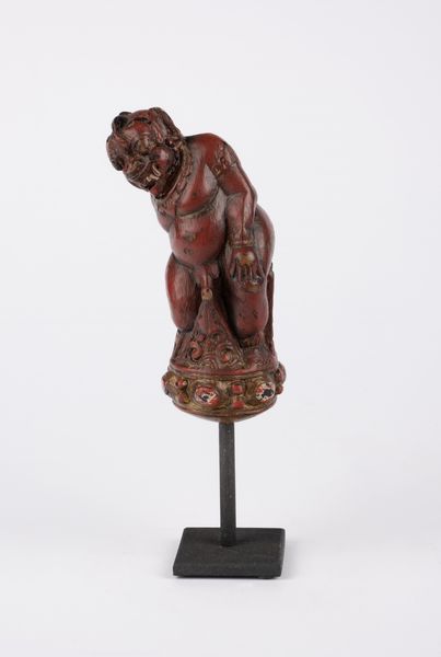 Impugnatura da Kris indiana a guisa di demone. Secolo XIX/XX  - Asta Arte orientale - Associazione Nazionale - Case d'Asta italiane