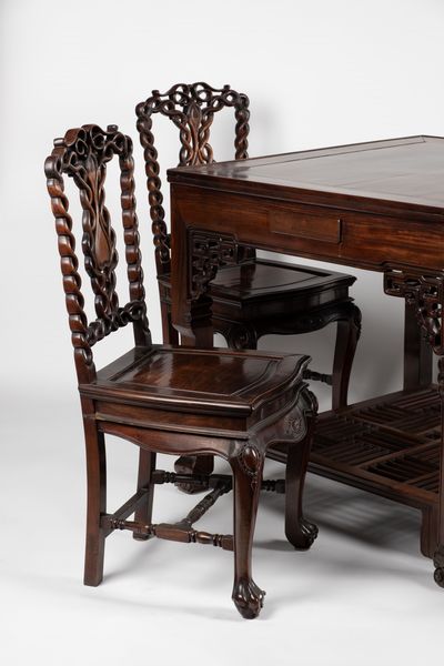 Tavolo da gioco del mahjong. Cina, periodo della Repubblica (1912-1949)  - Asta Arte orientale - Associazione Nazionale - Case d'Asta italiane