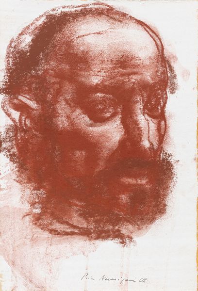 Pietro Annigoni : Testa di uomo  - Asta Arte Contemporanea - Associazione Nazionale - Case d'Asta italiane