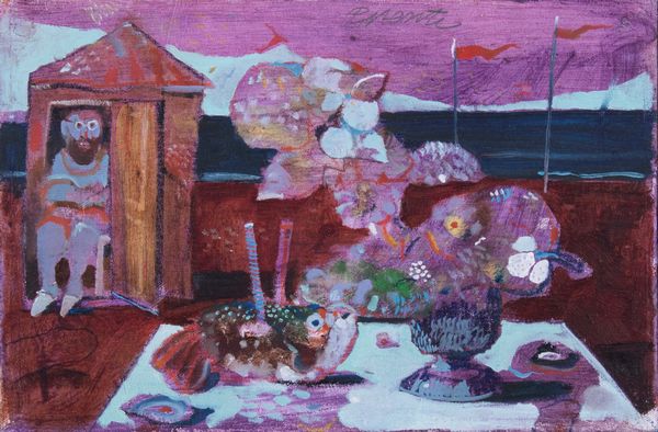 Antonio Possenti : Sulla spiaggia  - Asta Arte Contemporanea - Associazione Nazionale - Case d'Asta italiane