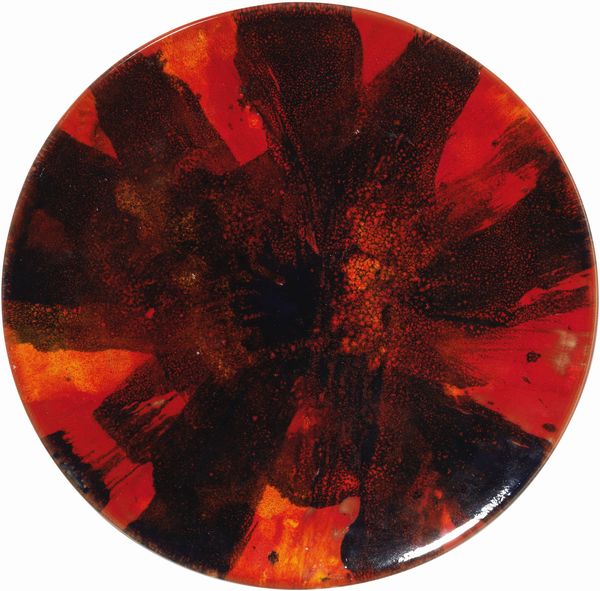 MARCELLO LO GIUDICE : Piatto  - Asta Arte Contemporanea - Associazione Nazionale - Case d'Asta italiane