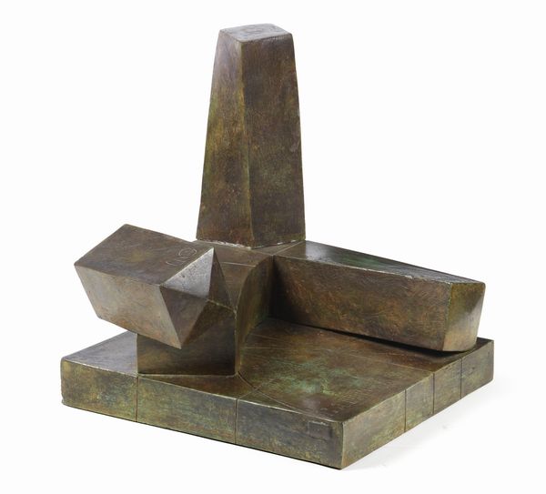 Giò Pomodoro : Cartesio  - Asta Arte Contemporanea - Associazione Nazionale - Case d'Asta italiane