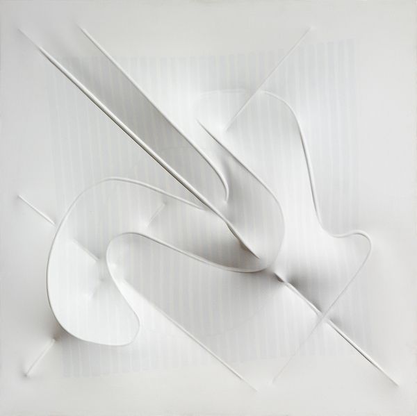 AGOSTINO BONALUMI : Bianco  - Asta Arte Contemporanea - Associazione Nazionale - Case d'Asta italiane