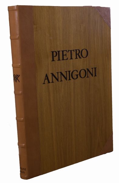 Pietro Annigoni : Libro Pietro Annigoni a cura di Ugo Bellocchi con litografia  - Asta Arte Contemporanea - Associazione Nazionale - Case d'Asta italiane