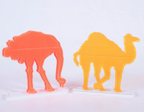 GINO MAROTTA : Struzzo artificiale e Dromedario artificiale  - Asta Arte Contemporanea - Associazione Nazionale - Case d'Asta italiane