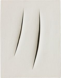 LUCIO FONTANA - Concetto spaziale, Attese