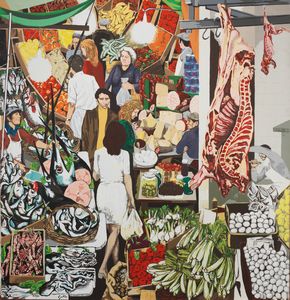 Renato Guttuso - Vucciria