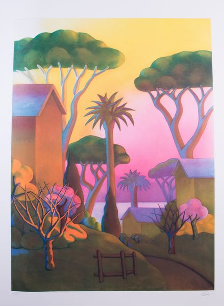 Salvo : Paesaggio tropicale  - Asta Arte Moderna - Associazione Nazionale - Case d'Asta italiane