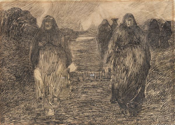 Lorenzo Viani : Figure  - Asta Arte Moderna - Associazione Nazionale - Case d'Asta italiane