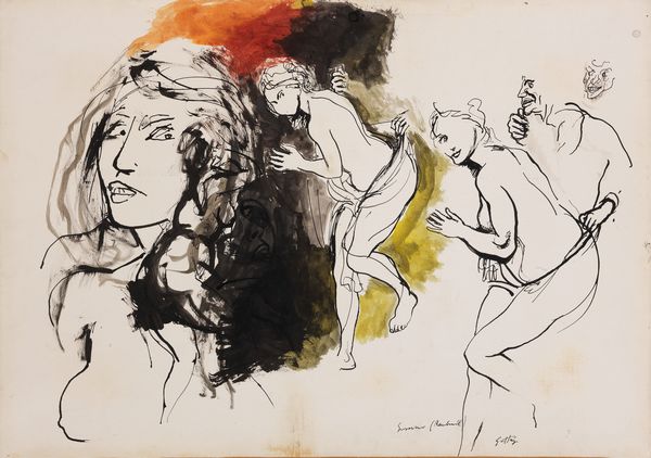 Renato Guttuso : Susanna (Rembrandt)  - Asta Arte Moderna - Associazione Nazionale - Case d'Asta italiane