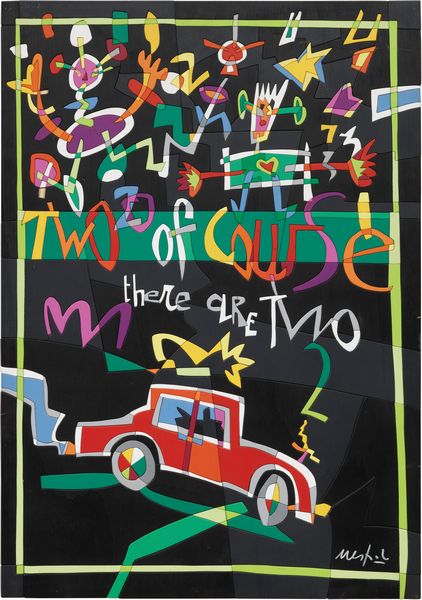 Ugo Nespolo : There are two  - Asta Arte Moderna - Associazione Nazionale - Case d'Asta italiane