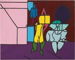 Valerio Adami - I giocolieri