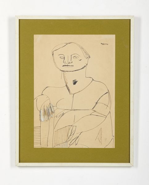 MELONI GINO (1905 - 1989) : Ritratto di donna.  - Asta Asta 407 | ARTE MODERNA E CONTEMPORANEA Virtuale - Associazione Nazionale - Case d'Asta italiane