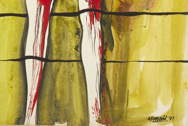 FABBRI AGENORE (1911 - 1998) : Senza titolo.  - Asta Asta 407 | ARTE MODERNA E CONTEMPORANEA Virtuale - Associazione Nazionale - Case d'Asta italiane