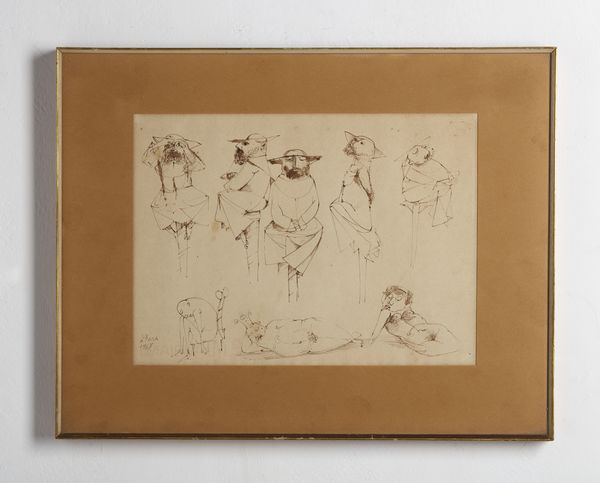 BOSA LOUIS (1905 - 1981) : Senza titolo.  - Asta Asta 407 | ARTE MODERNA E CONTEMPORANEA Virtuale - Associazione Nazionale - Case d'Asta italiane