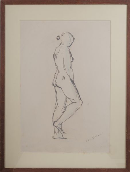 CALVANI BRUNO (1904 - 1985) : Nudo di donna.  - Asta Asta 407 | ARTE MODERNA E CONTEMPORANEA Virtuale - Associazione Nazionale - Case d'Asta italiane