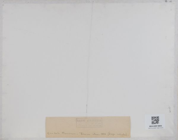 FRANCESCONI GIANCARLO (n. 1930) : Relazione interna.  - Asta Asta 407 | ARTE MODERNA E CONTEMPORANEA Virtuale - Associazione Nazionale - Case d'Asta italiane