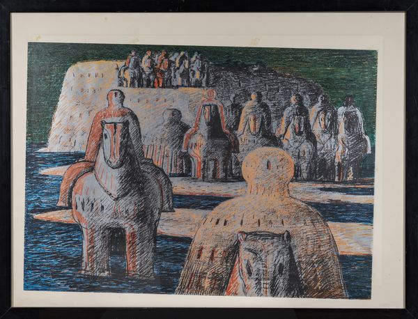 FIUME SALVATORE (1915 - 1997) : Le pietre equestri.  - Asta Asta 407 | ARTE MODERNA E CONTEMPORANEA Virtuale - Associazione Nazionale - Case d'Asta italiane