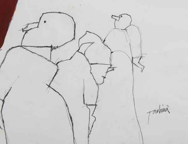 TADINI EMILIO (1927 - 2002) : Senza titolo.  - Asta Asta 407 | ARTE MODERNA E CONTEMPORANEA Virtuale - Associazione Nazionale - Case d'Asta italiane