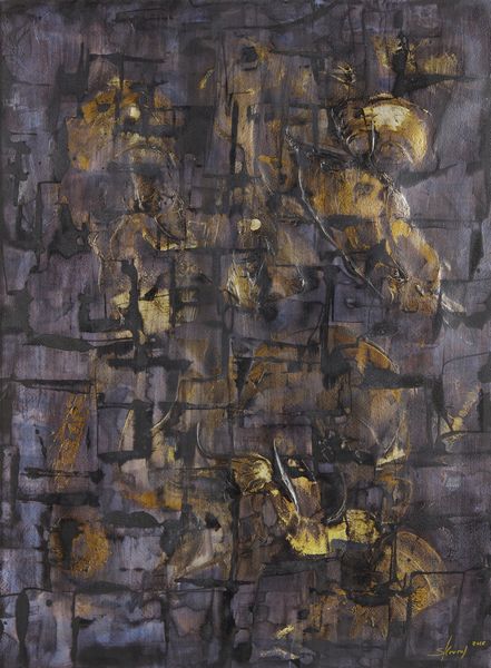 KOUROS SAEED  (n. 1942) : Senza titolo.  - Asta Asta 407 | ARTE MODERNA E CONTEMPORANEA Virtuale - Associazione Nazionale - Case d'Asta italiane