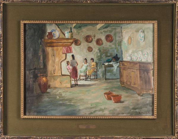 PRIVATO COSIMO (1899 - 1971) : Conversari.  - Asta Asta 407 | ARTE MODERNA E CONTEMPORANEA Virtuale - Associazione Nazionale - Case d'Asta italiane