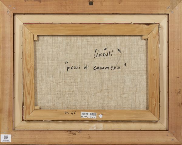 CICCOTELLI BENIAMINO (n. 1937) : Pezzi di cocomero.  - Asta Asta 407 | ARTE MODERNA E CONTEMPORANEA Virtuale - Associazione Nazionale - Case d'Asta italiane