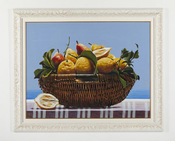 CICCOTELLI BENIAMINO (n. 1937) : Grande cesta di limoni.  - Asta Asta 407 | ARTE MODERNA E CONTEMPORANEA Virtuale - Associazione Nazionale - Case d'Asta italiane