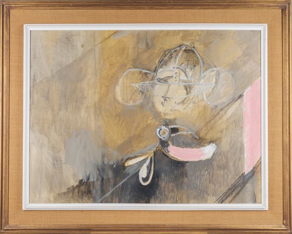 GIANQUINTO ALBERTO (1929 - 2003) : Ritratto di Luciana dietro un vetro.  - Asta Asta 407 | ARTE MODERNA E CONTEMPORANEA Virtuale - Associazione Nazionale - Case d'Asta italiane