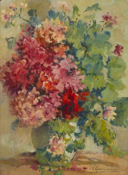 GIOVENZANI TULLIO  (1907 - 1975) : Gerani.  - Asta Asta 407 | ARTE MODERNA E CONTEMPORANEA Virtuale - Associazione Nazionale - Case d'Asta italiane
