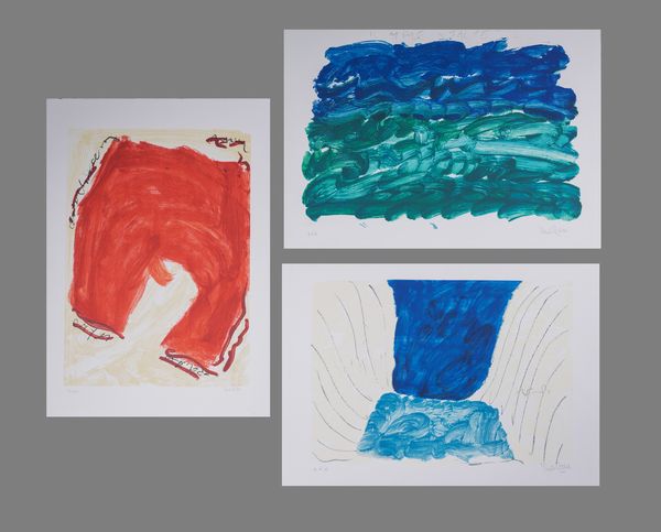 PATELLI PAOLO (n. 1934) : Lotto composto da n.3 fogli.  - Asta Asta 407 | ARTE MODERNA E CONTEMPORANEA Virtuale - Associazione Nazionale - Case d'Asta italiane