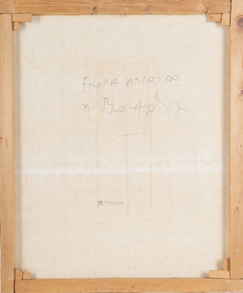 BATTAGLIA XANTE (n. 1943) : Figura arcaica.  - Asta Asta 407 | ARTE MODERNA E CONTEMPORANEA Virtuale - Associazione Nazionale - Case d'Asta italiane