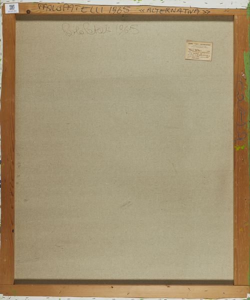 PATELLI PAOLO (n. 1934) : Alternativa.  - Asta Asta 407 | ARTE MODERNA E CONTEMPORANEA Virtuale - Associazione Nazionale - Case d'Asta italiane